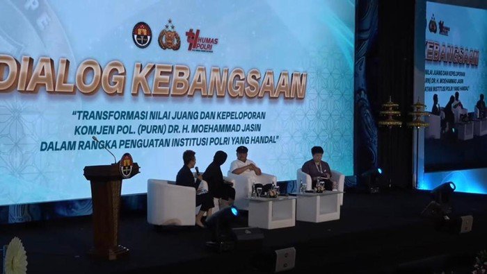 **74 Tahun Polri, Diskusi Keteladanan Bapak Brimob M Jasin Jadi Perbincangan**