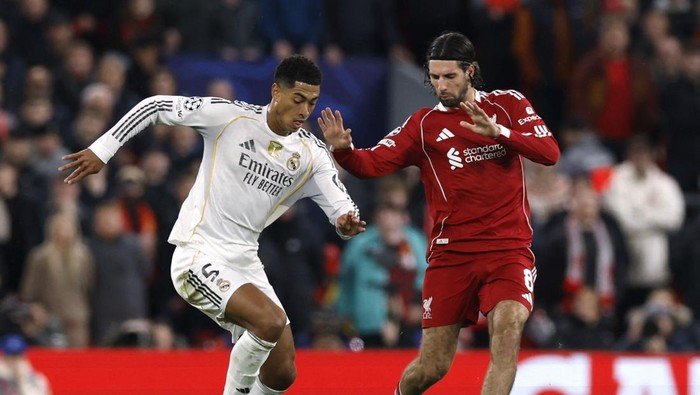 Liverpool Vs Madrid: Los Blancos Tumpul, Alexis Mac Allister Siapkan Gol Mematikan