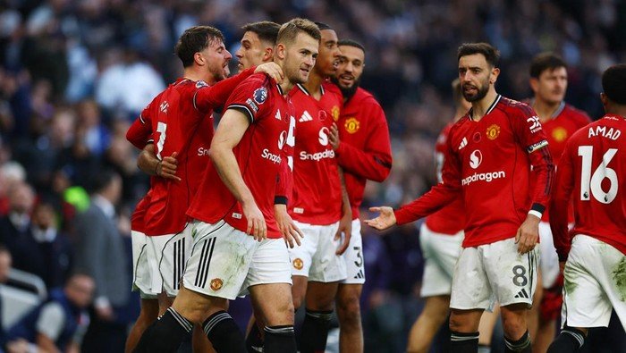 Tottenham Vs Man Utd: Krisis Pemain, Setan Merah Di Ujung tanduk