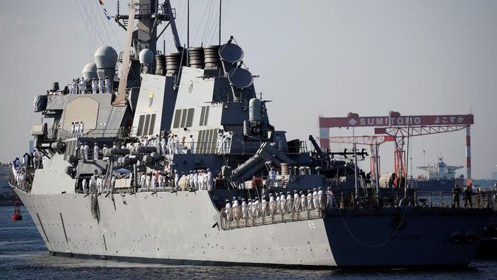 Tragedi Laut Karabia: 2 Kapal AS Tabrakan saat Isi Bahan Bakar, 1 Marinir Tewas