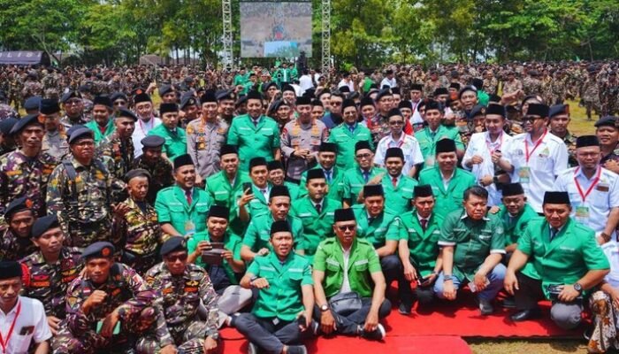 **Kapolri Ajak 5.000 Kader GP Ansor-Banser Bersatu Kawal Misi Presiden di Yogyakarta**