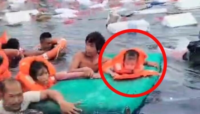 KM Cahaya Intan Selebes Tenggelam di Sultra, Ada Balita Terombang-ambing – Update 1