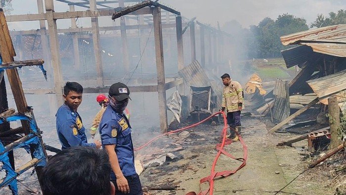 Ribuan Ayam Tewas dalam Kejutan Kebakaran Ternak di Boyolali