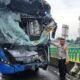 Bus TransJ Tumbang di ‘Langit’, Kronologi Kecelakaan yang Mencekam