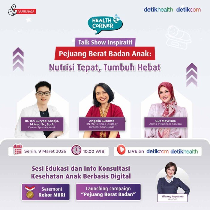 Hari Gizi Nasional, Sarihusada Gelar Kampanye Berat Badan Anak yang Menggemparkan!