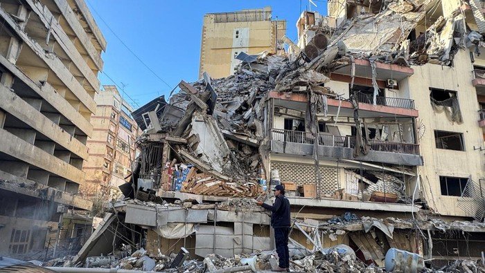 Israel Serang Hotel di Lebanon, Klaim Sasar Komandan Garda Revolusi Iran, Pemicu Perang Baru?