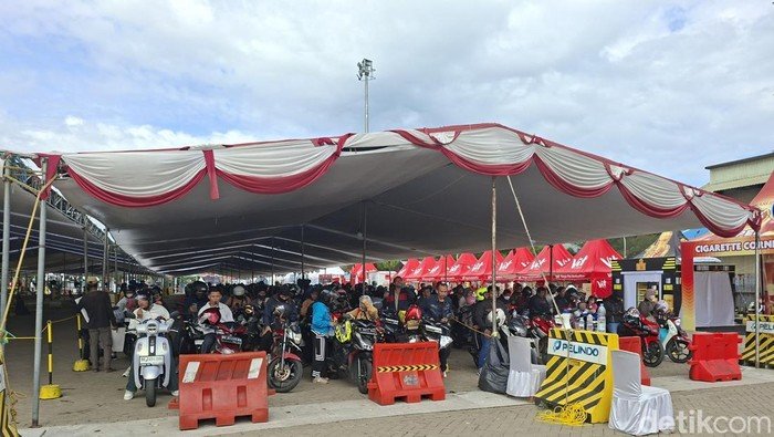 **Pemudik Motor di Ciwandan Hari Ini Meningkat Drastis, Lebih Ramai dari H+2 Operasi Ketupat 2026**