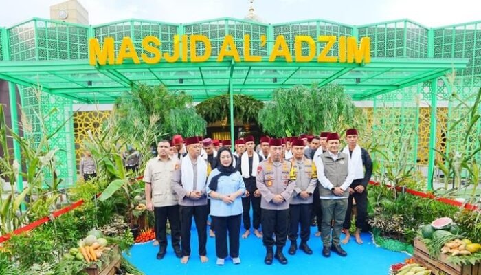 Kapolri Perkenalkan Satgas PHK-Ojol Baru, Resmikan Renovasi Masjid Polda Riau!