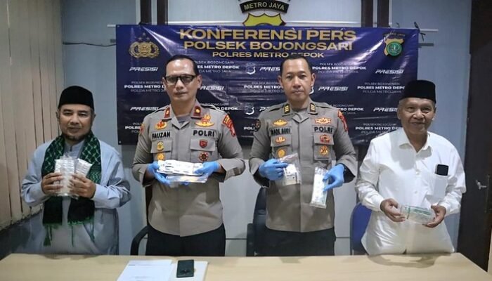 Polisi Tangkap Penjual Obat Ilegal di Depok, 1.100 Butir COD Ditemukan!