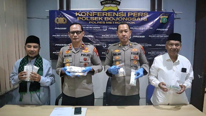 Polisi Tangkap Penjual Obat Ilegal di Depok, 1.100 Butir COD Ditemukan!
