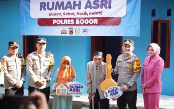 **Program ASRI Presiden, Polres Bogor Serahkan 3 Unit Renovasi Rutilahu ke Warga: Langkah Nyata untuk Hunian Layak**