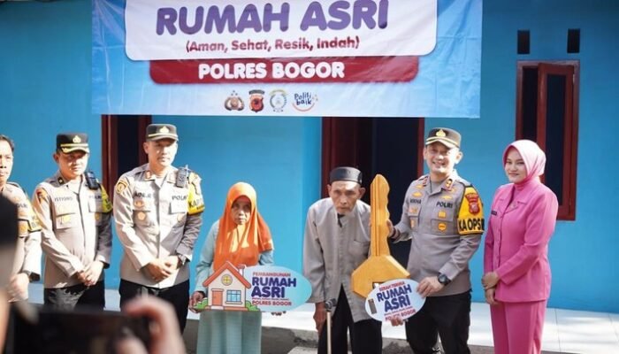 **Program ASRI Presiden, Polres Bogor Serahkan 3 Unit Renovasi Rutilahu ke Warga: Langkah Nyata untuk Hunian Layak**