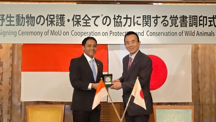 Menhut Teken MoU, Perkuat Kerja Sama Konservasi Satwa Liar RI-Jepang, Berdampak Besar pada Ekonomi Lokal!